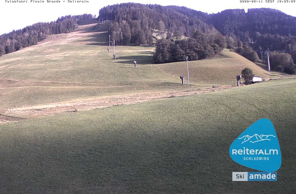 Archiv Foto Webcam Reiteralm - Talstation 8er Silver Jet