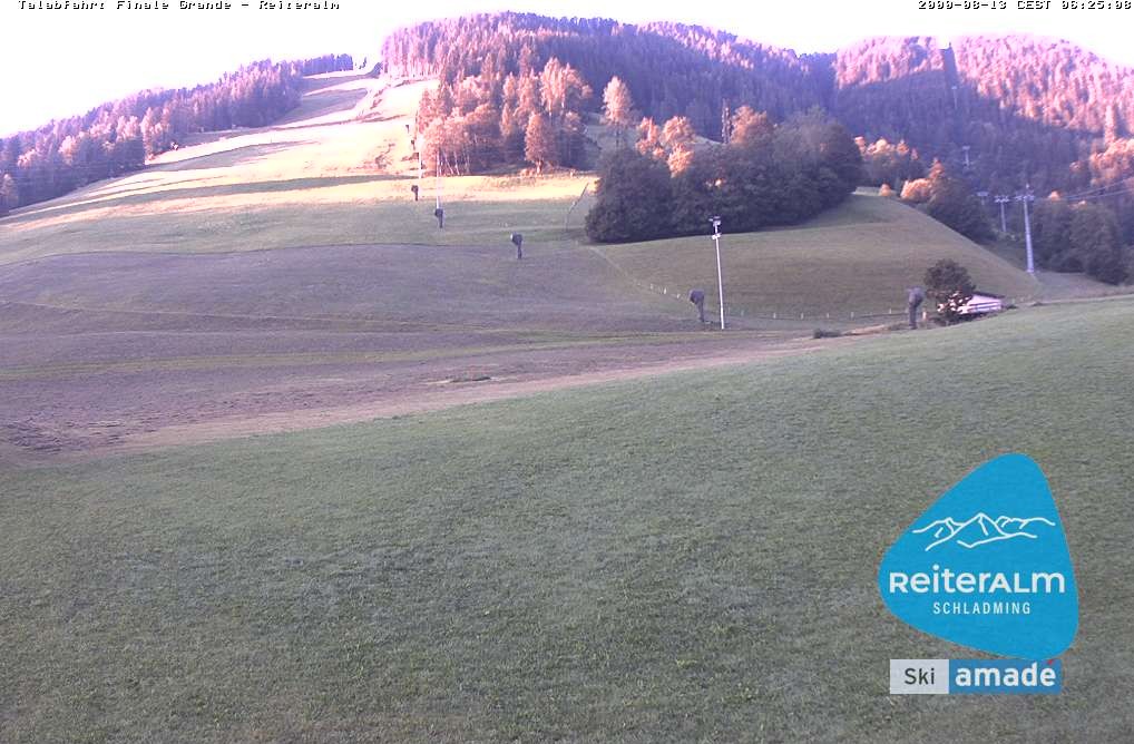 Archiv Foto Webcam Reiteralm - Talstation 8er Silver Jet