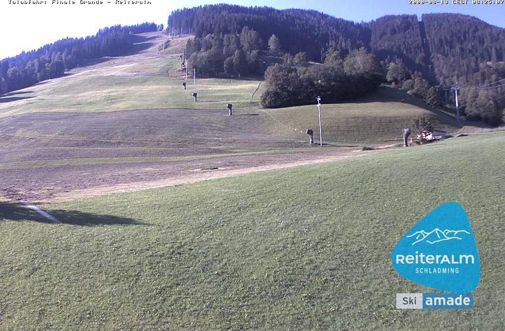 Archiv Foto Webcam Reiteralm - Talstation 8er Silver Jet