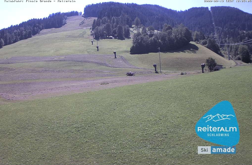 Archiv Foto Webcam Reiteralm - Talstation 8er Silver Jet