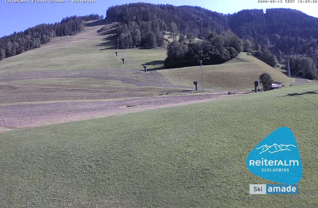 Archiv Foto Webcam Reiteralm - Talstation 8er Silver Jet