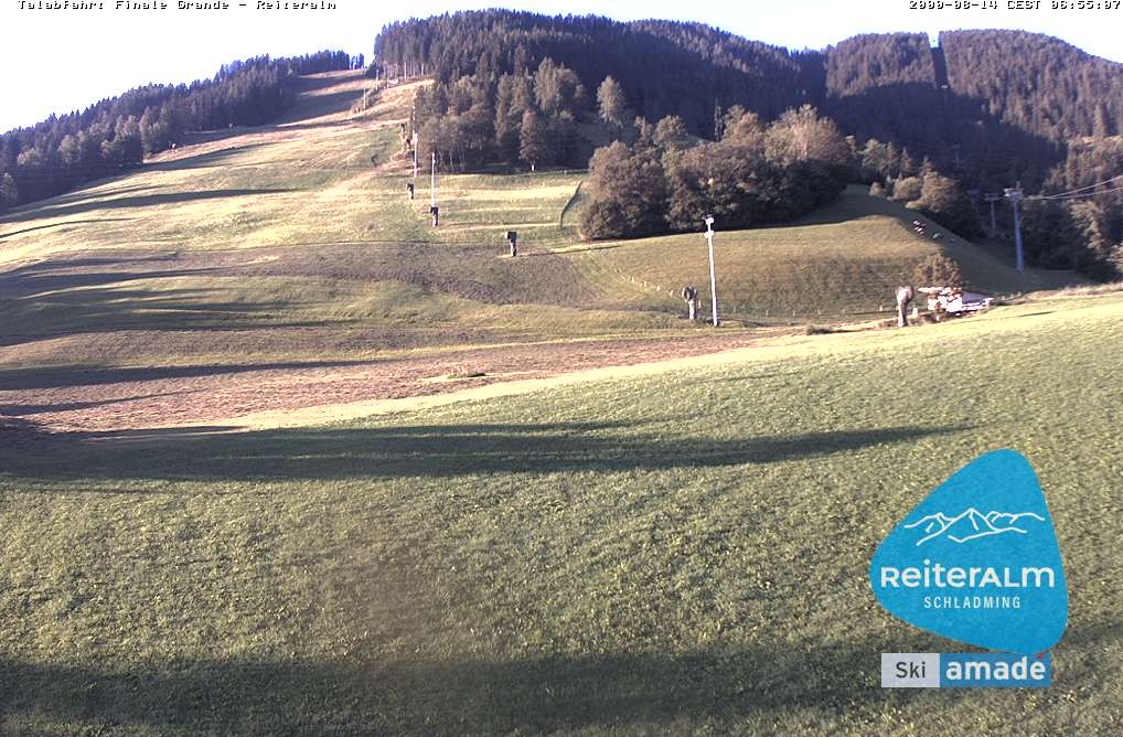 Archived image Webcam Reiteralm: Base Station Silver Jet