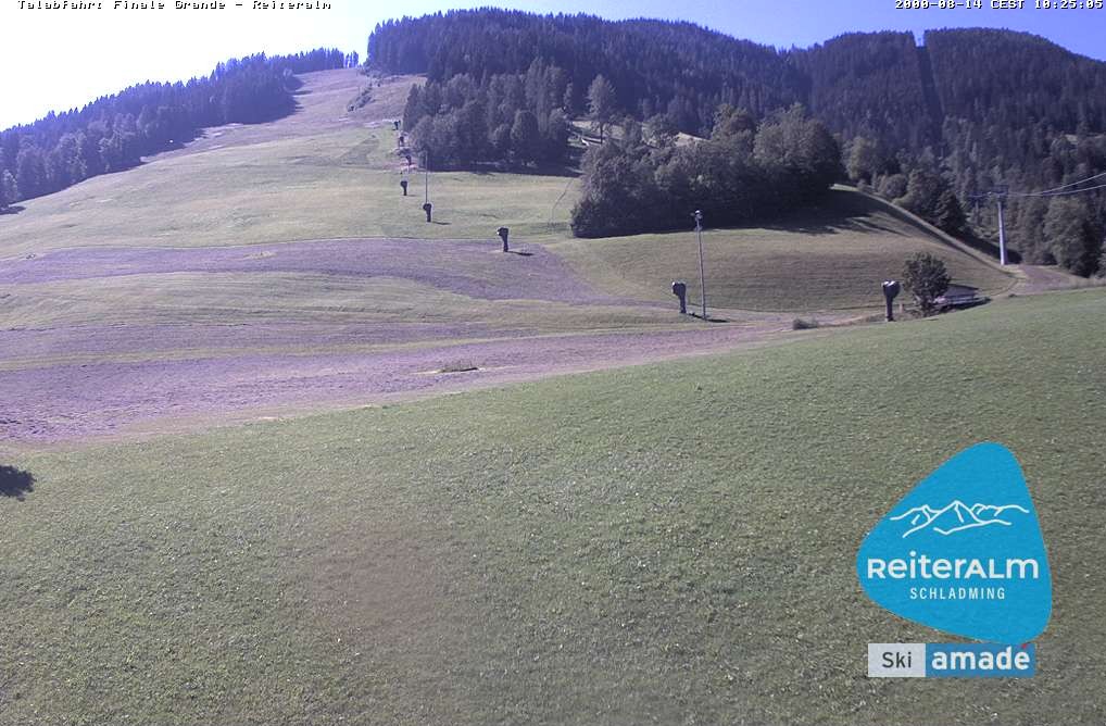 Archived image Webcam Reiteralm: Base Station Silver Jet
