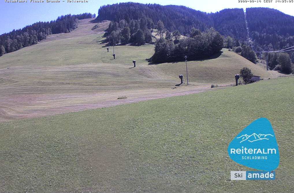 Archived image Webcam Reiteralm: Base Station Silver Jet