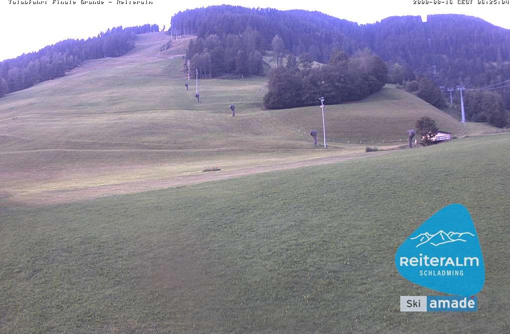 Archiv Foto Webcam Reiteralm - Talstation 8er Silver Jet
