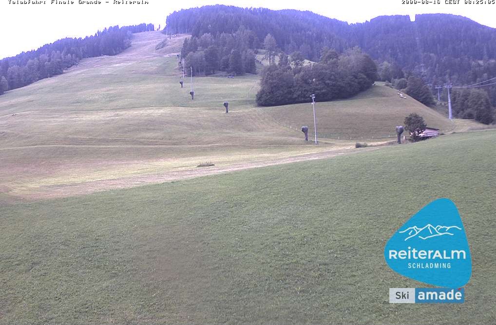 Archiv Foto Webcam Reiteralm - Talstation 8er Silver Jet