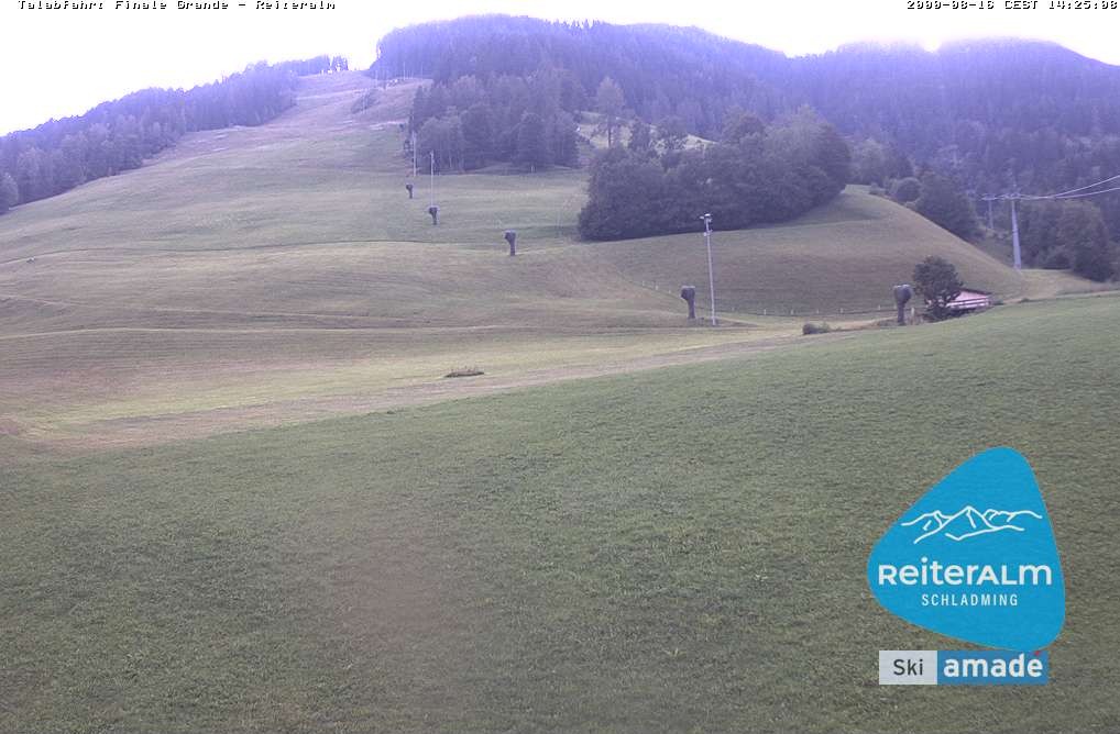 Archiv Foto Webcam Reiteralm - Talstation 8er Silver Jet
