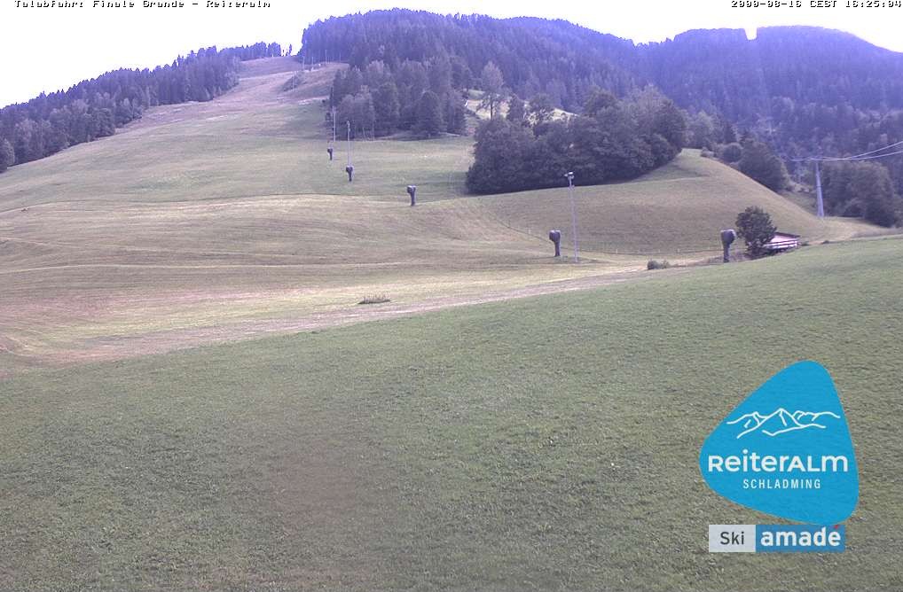 Archiv Foto Webcam Reiteralm - Talstation 8er Silver Jet