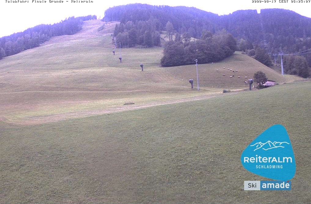 Archiv Foto Webcam Reiteralm - Talstation 8er Silver Jet