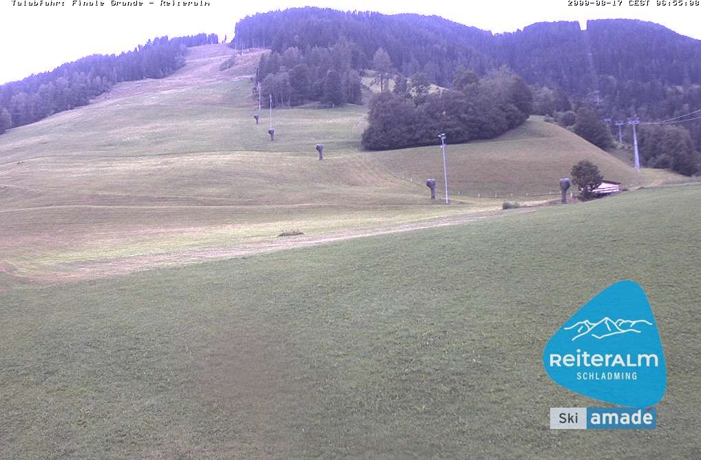 Archiv Foto Webcam Reiteralm - Talstation 8er Silver Jet