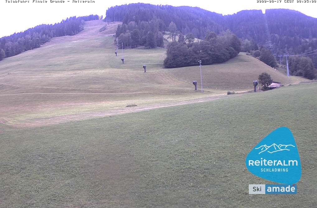 Archiv Foto Webcam Reiteralm - Talstation 8er Silver Jet