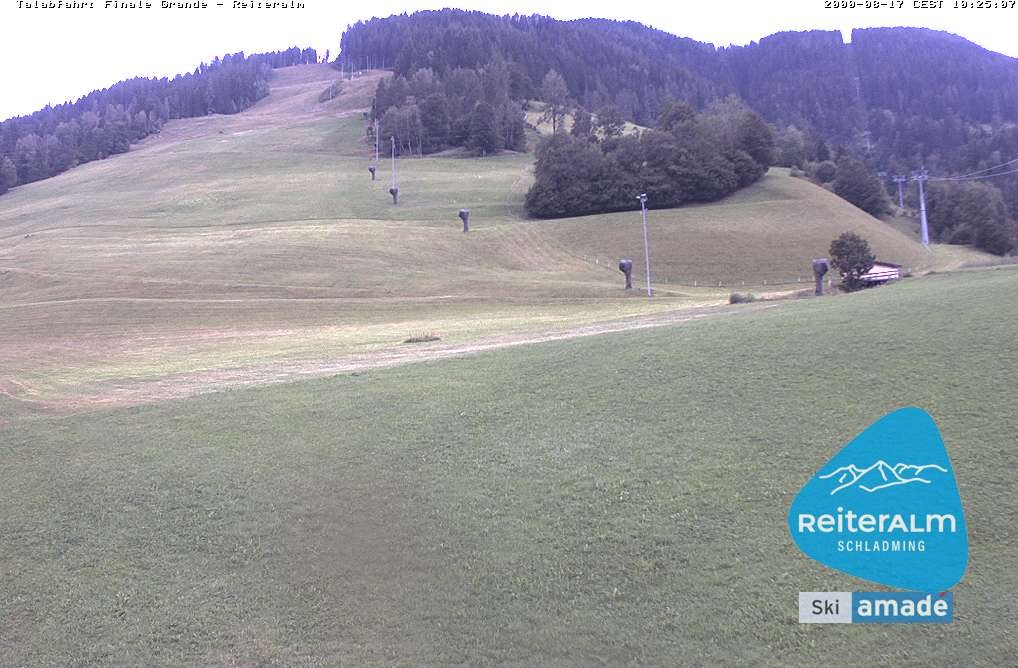 Archiv Foto Webcam Reiteralm - Talstation 8er Silver Jet
