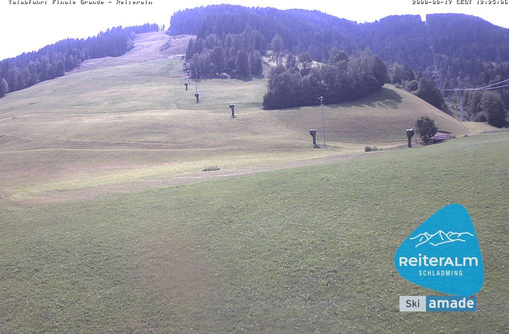 Archiv Foto Webcam Reiteralm - Talstation 8er Silver Jet