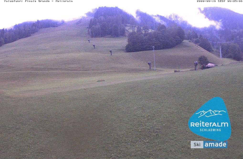 Archiv Foto Webcam Reiteralm - Talstation 8er Silver Jet