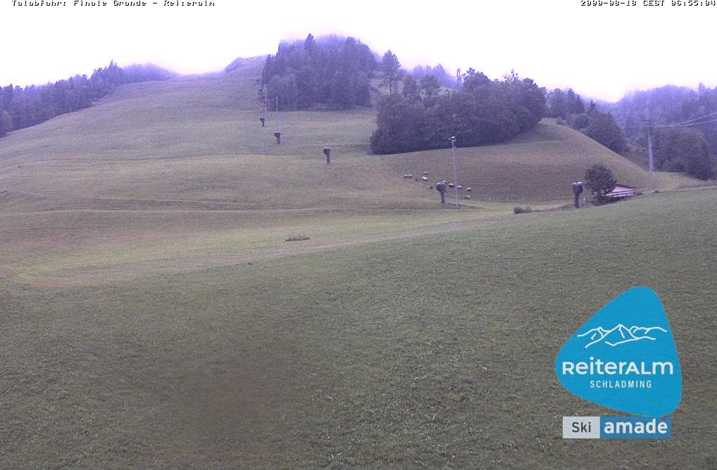 Archiv Foto Webcam Reiteralm - Talstation 8er Silver Jet
