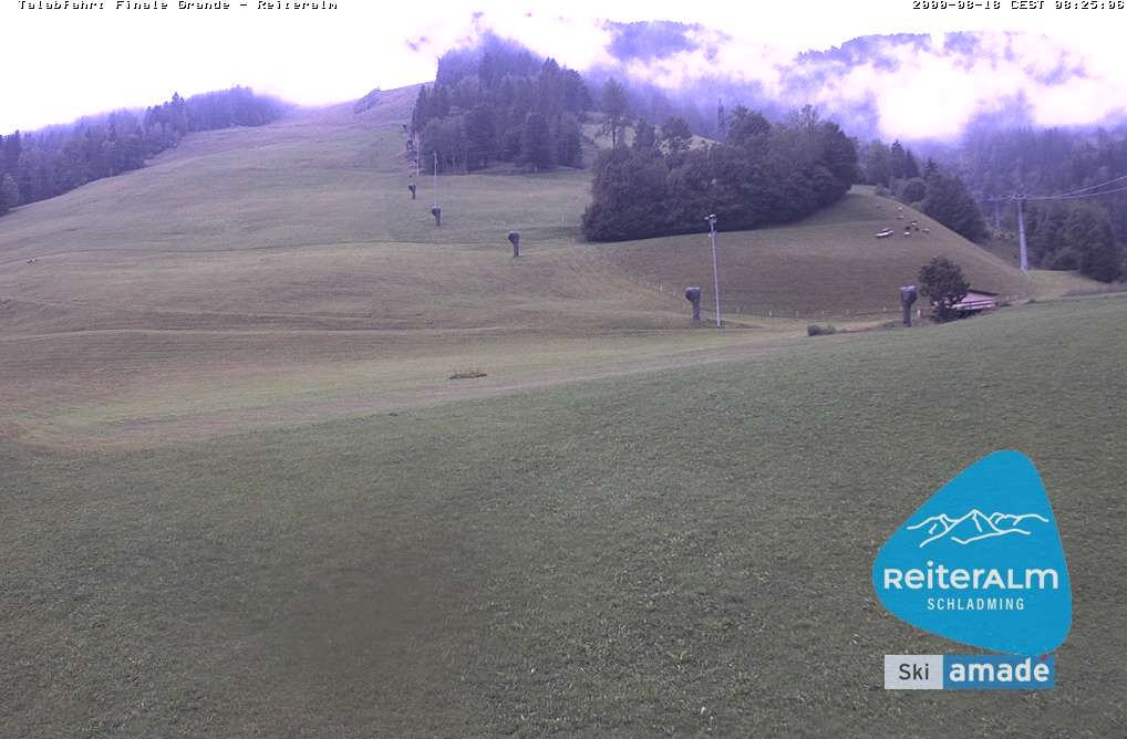 Archiv Foto Webcam Reiteralm - Talstation 8er Silver Jet