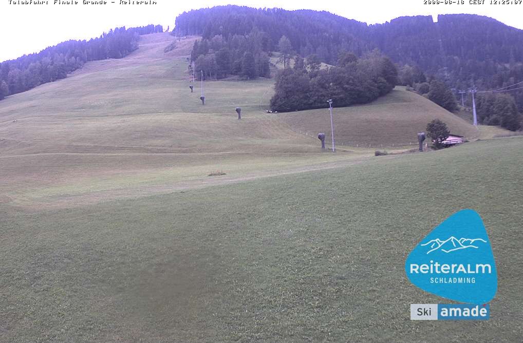 Archiv Foto Webcam Reiteralm - Talstation 8er Silver Jet