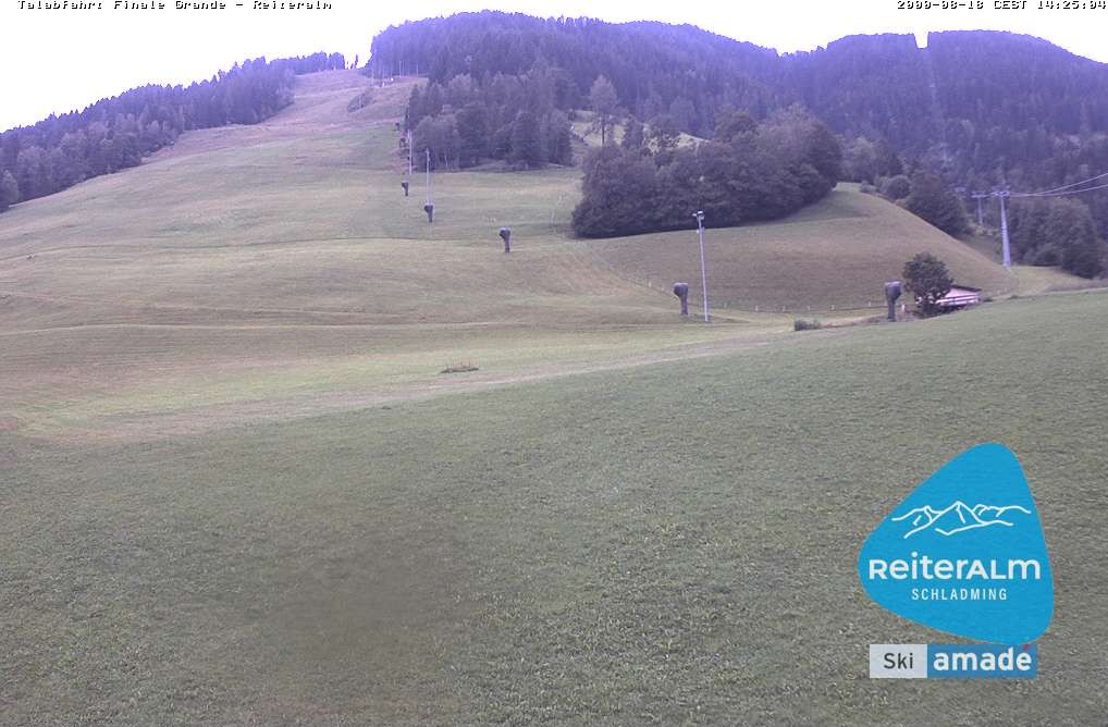 Archiv Foto Webcam Reiteralm - Talstation 8er Silver Jet