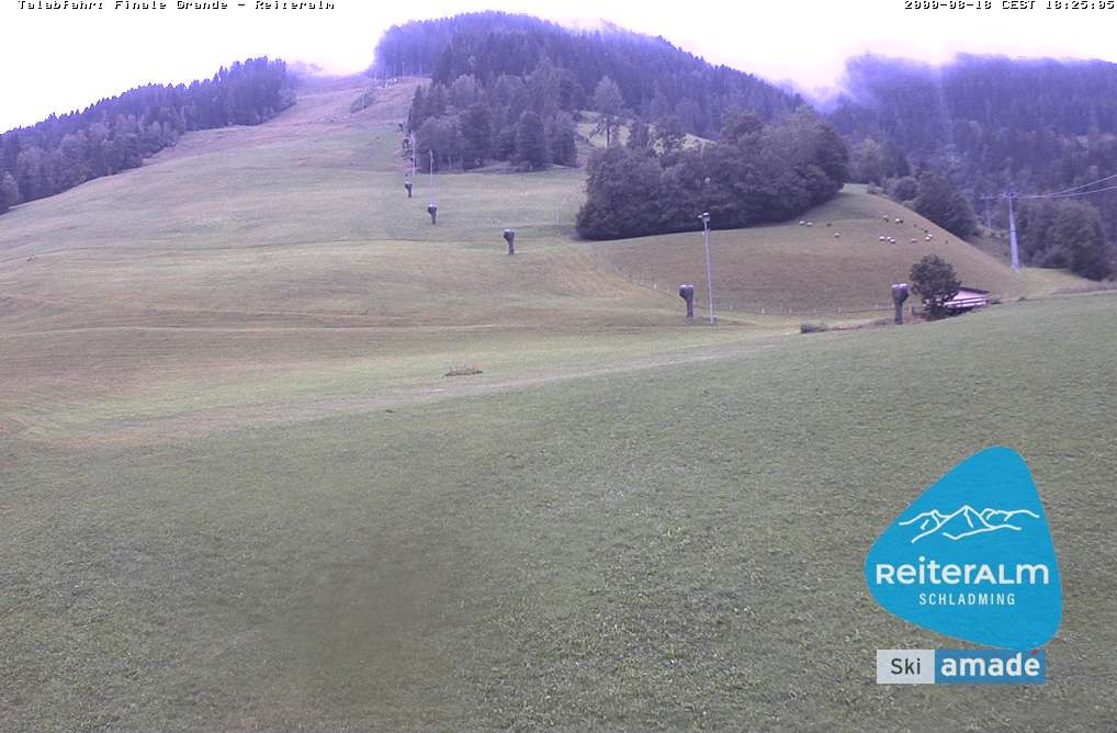 Archiv Foto Webcam Reiteralm - Talstation 8er Silver Jet