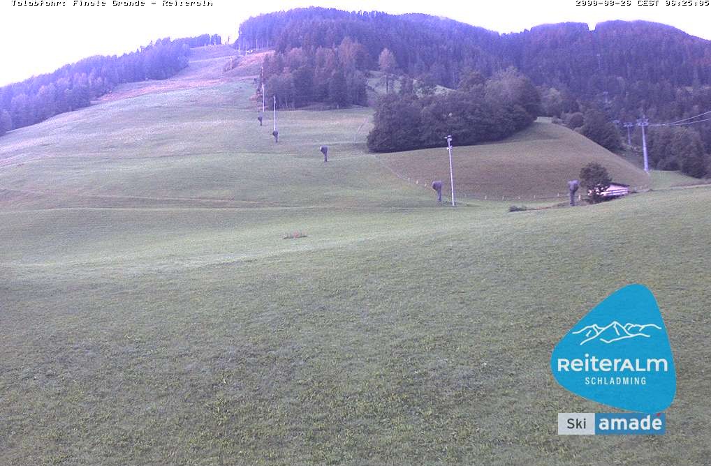 Archiv Foto Webcam Reiteralm - Talstation 8er Silver Jet