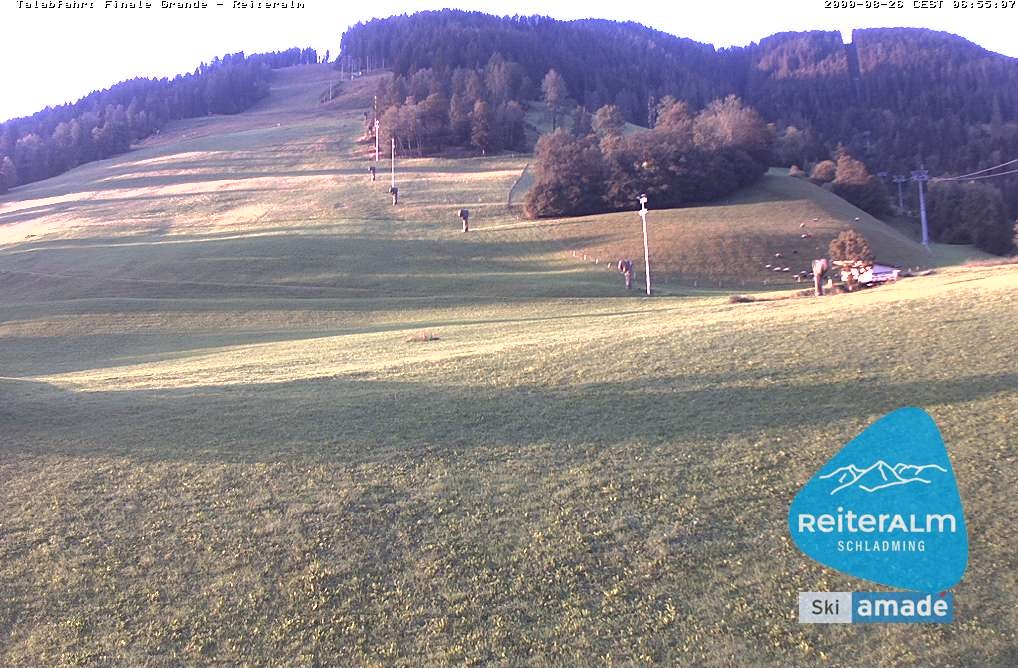 Archiv Foto Webcam Reiteralm - Talstation 8er Silver Jet