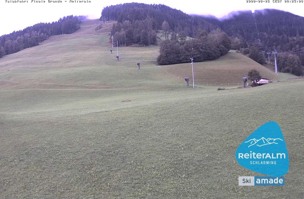 Archiv Foto Webcam Reiteralm - Talstation 8er Silver Jet