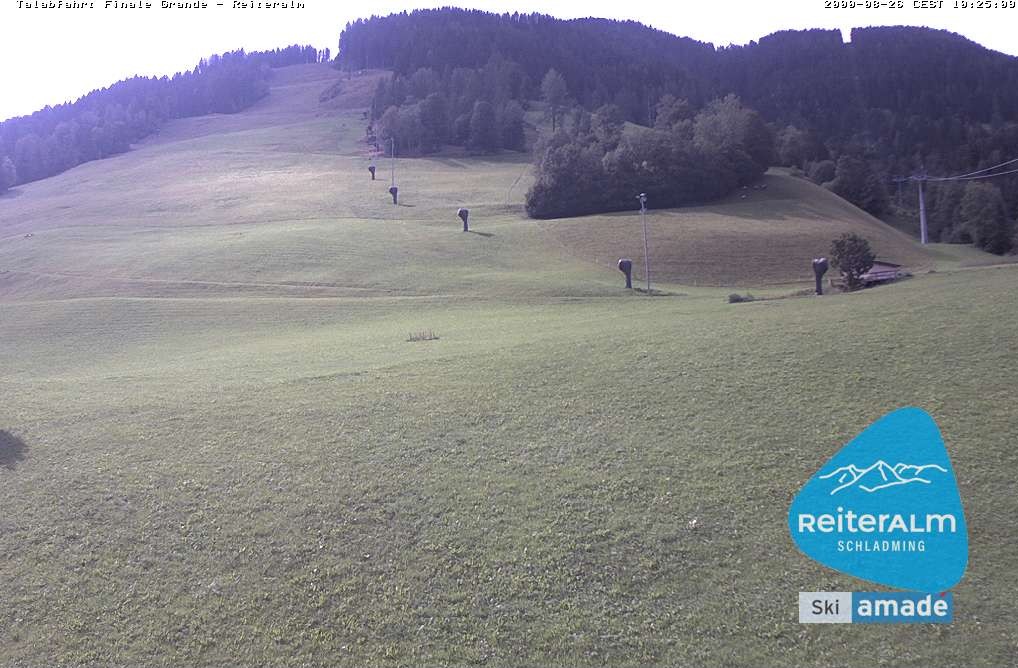 Archiv Foto Webcam Reiteralm - Talstation 8er Silver Jet