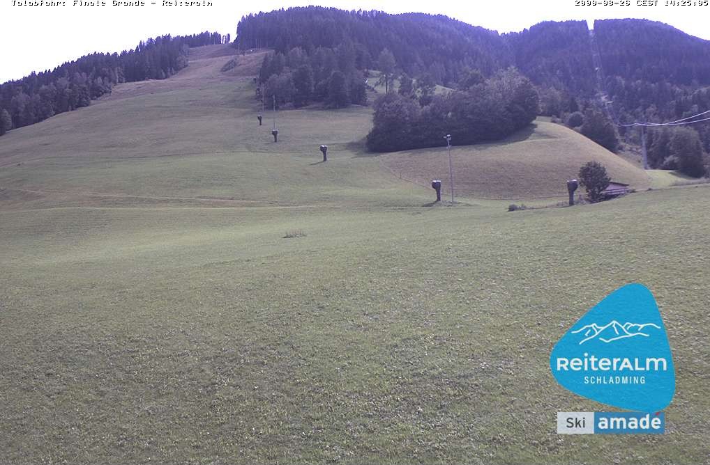 Archiv Foto Webcam Reiteralm - Talstation 8er Silver Jet