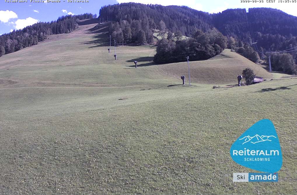 Archiv Foto Webcam Reiteralm - Talstation 8er Silver Jet