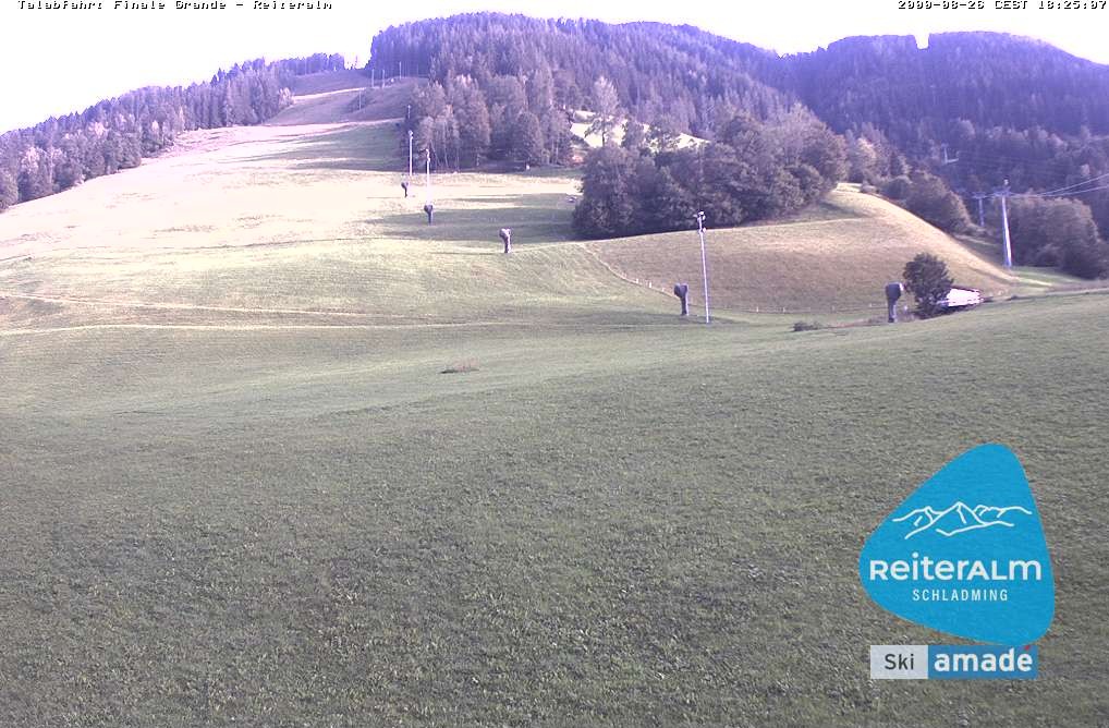 Archiv Foto Webcam Reiteralm - Talstation 8er Silver Jet