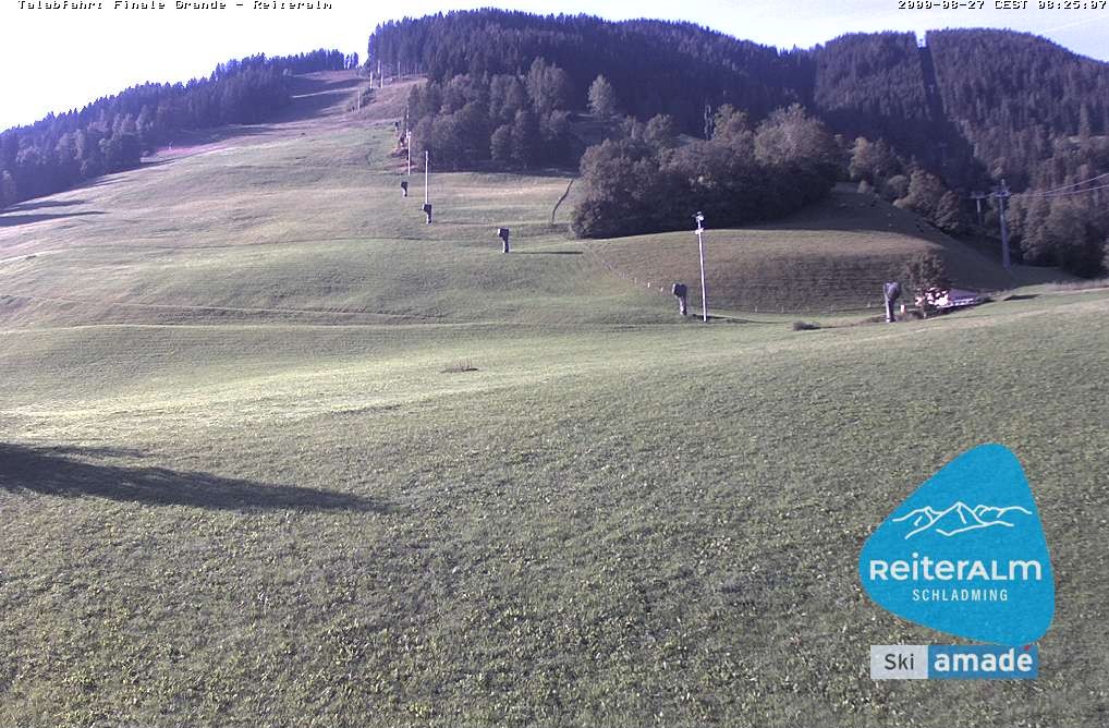 Archiv Foto Webcam Reiteralm - Talstation 8er Silver Jet