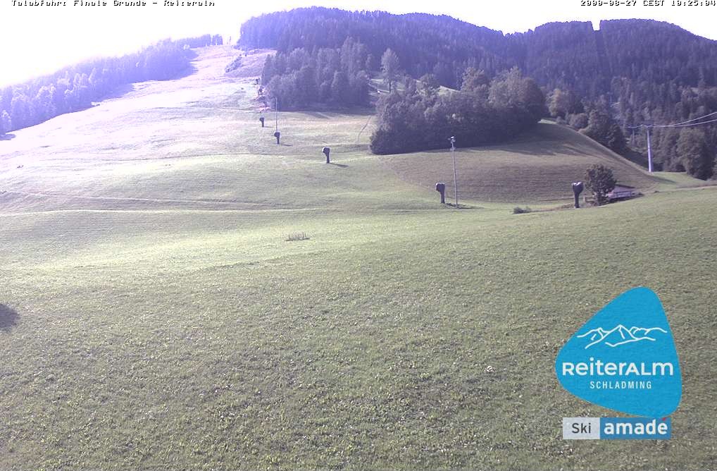 Archiv Foto Webcam Reiteralm - Talstation 8er Silver Jet