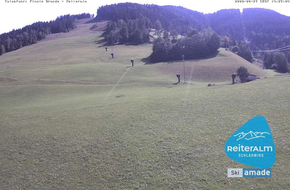 Archiv Foto Webcam Reiteralm - Talstation 8er Silver Jet