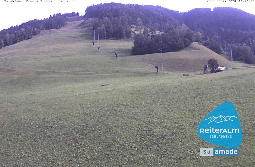 Archiv Foto Webcam Reiteralm - Talstation 8er Silver Jet