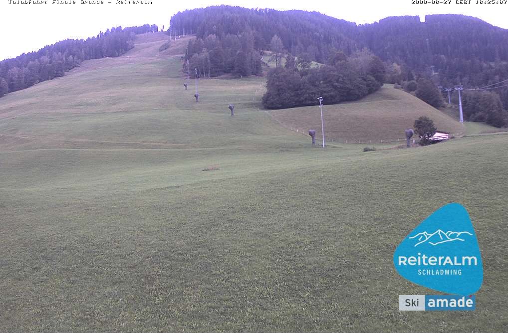 Archiv Foto Webcam Reiteralm - Talstation 8er Silver Jet