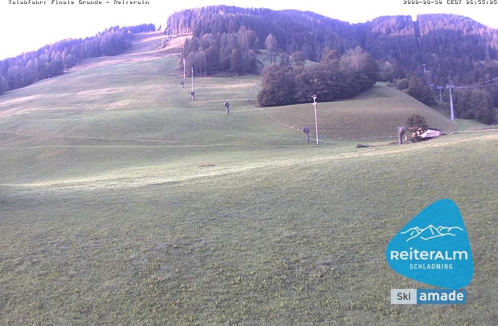 Archiv Foto Webcam Reiteralm - Talstation 8er Silver Jet