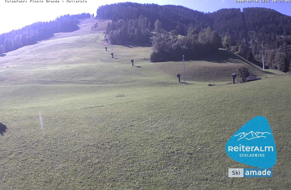 Archiv Foto Webcam Reiteralm - Talstation 8er Silver Jet