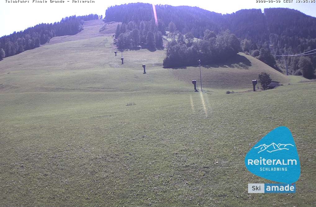 Archiv Foto Webcam Reiteralm - Talstation 8er Silver Jet