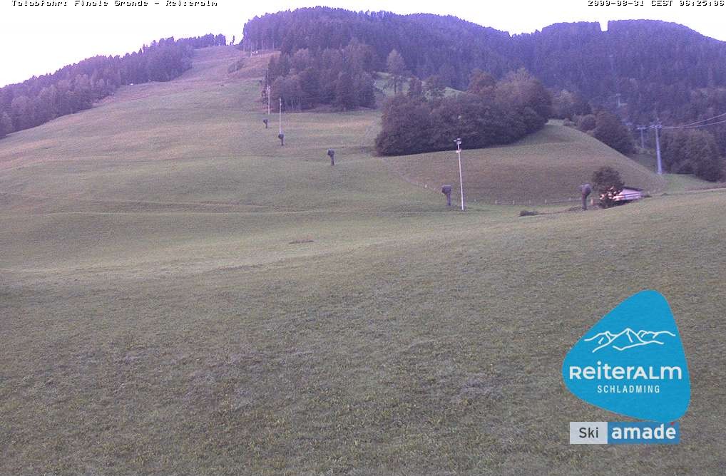 Archiv Foto Webcam Reiteralm - Talstation 8er Silver Jet