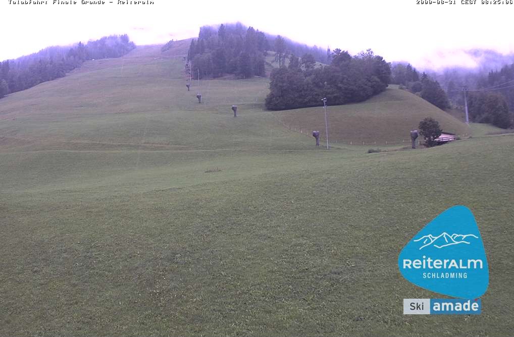 Archiv Foto Webcam Reiteralm - Talstation 8er Silver Jet