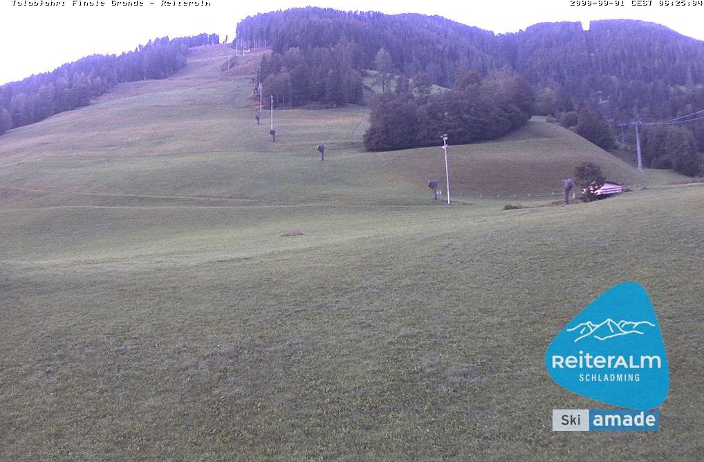 Archiv Foto Webcam Reiteralm - Talstation 8er Silver Jet