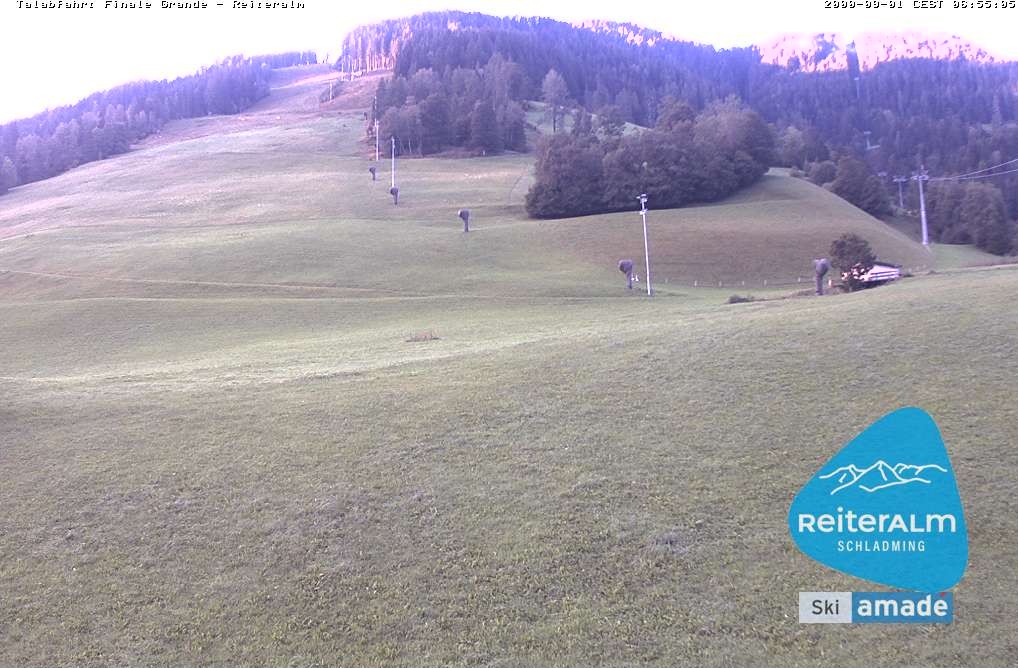 Archiv Foto Webcam Reiteralm - Talstation 8er Silver Jet