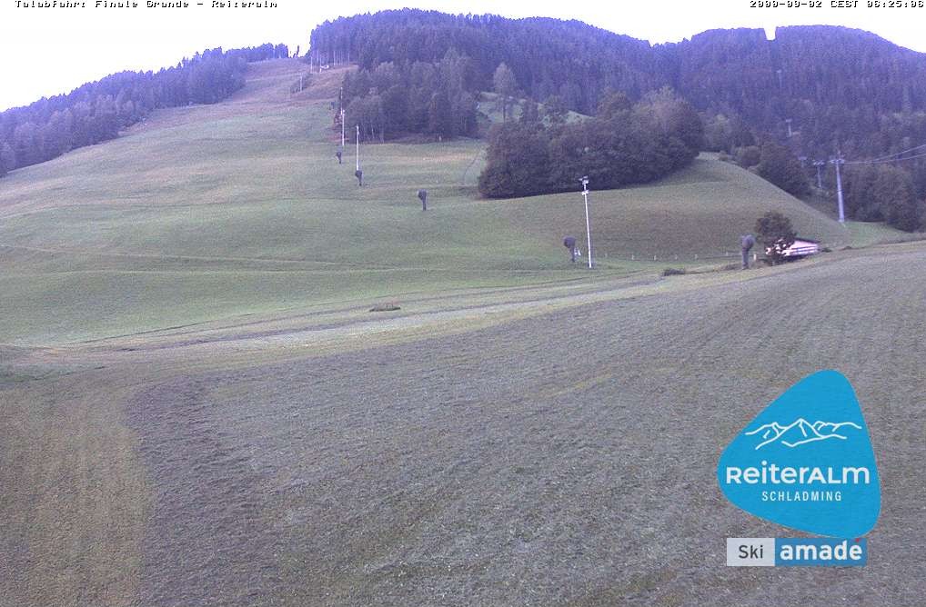 Archiv Foto Webcam Reiteralm - Talstation 8er Silver Jet
