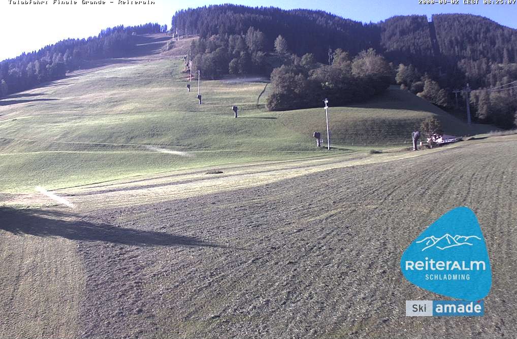 Archiv Foto Webcam Reiteralm - Talstation 8er Silver Jet