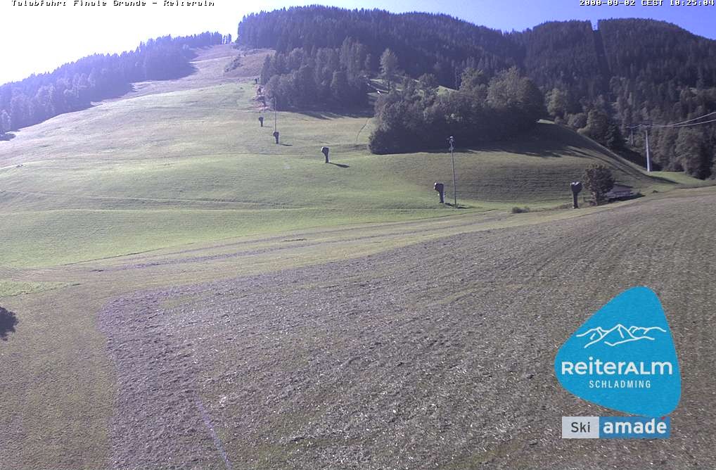 Archiv Foto Webcam Reiteralm - Talstation 8er Silver Jet