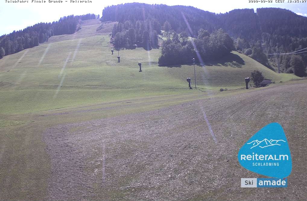 Archiv Foto Webcam Reiteralm - Talstation 8er Silver Jet