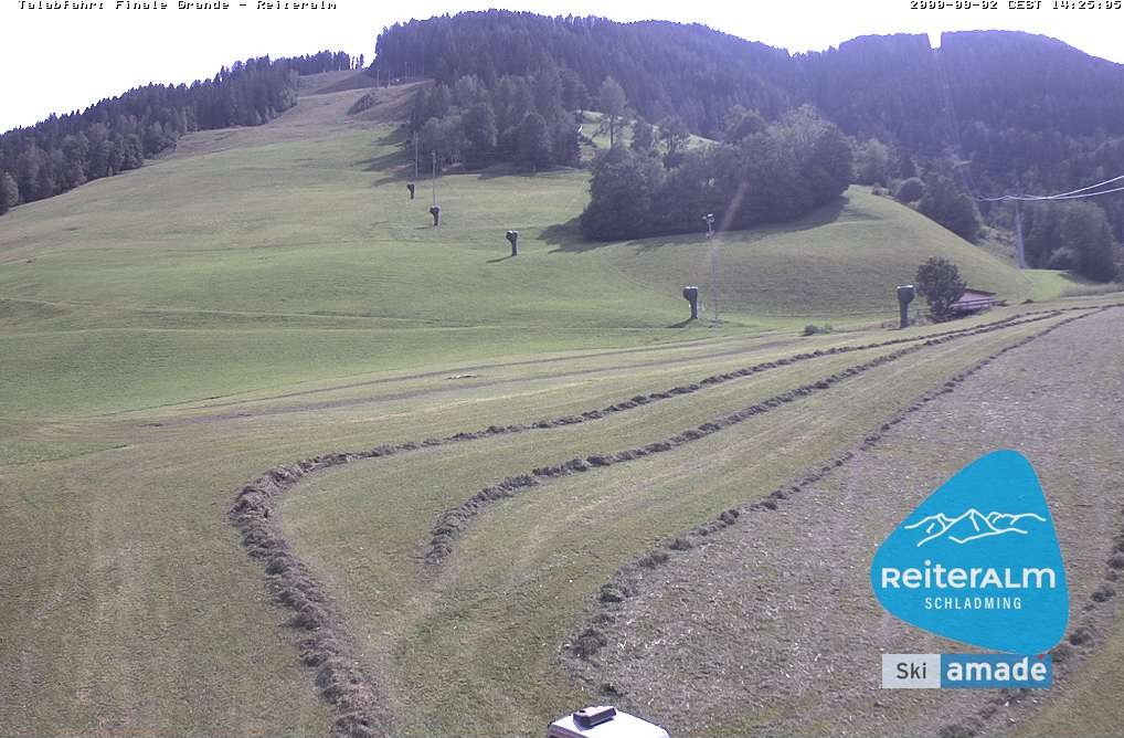 Archiv Foto Webcam Reiteralm - Talstation 8er Silver Jet