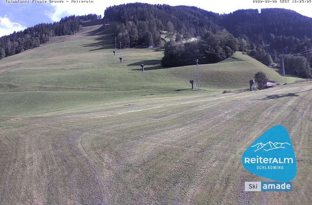 Archiv Foto Webcam Reiteralm - Talstation 8er Silver Jet
