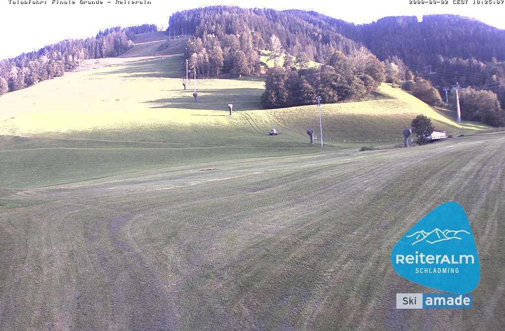Archiv Foto Webcam Reiteralm - Talstation 8er Silver Jet
