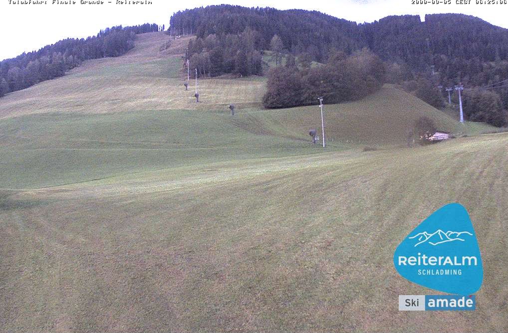 Archiv Foto Webcam Reiteralm - Talstation 8er Silver Jet